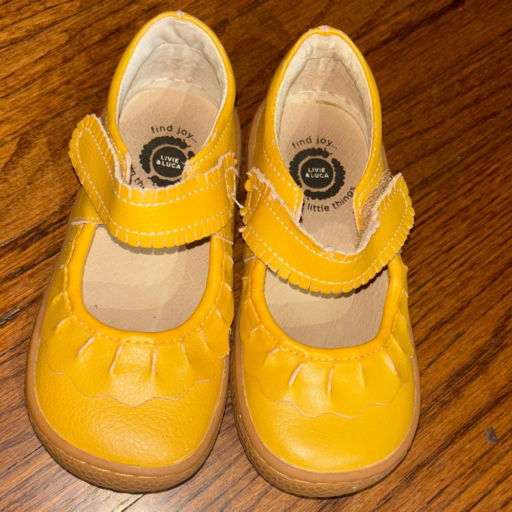 Livie & Luca Mustard Yellow Dress Shoes